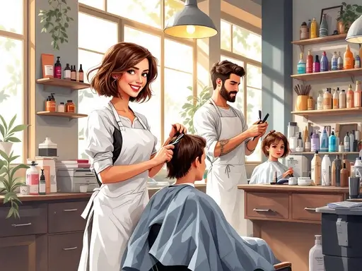 esillä oleva kuva: Udforsk de mest populære frisører i Vordingborg for dit næste look