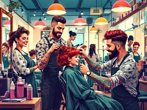 esillä oleva kuva: Opdag de bedste frisører i Løsning med fantastiske stilarter og behandlinger