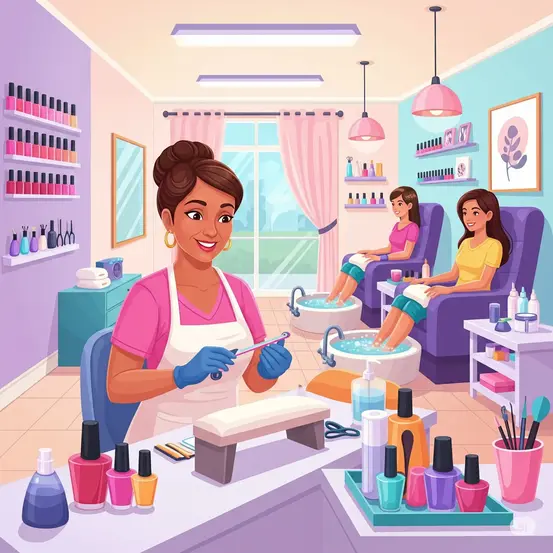 esillä oleva kuva: Opdag de skønne neglesaloner i Holbæk, hvor neglene forvandles!