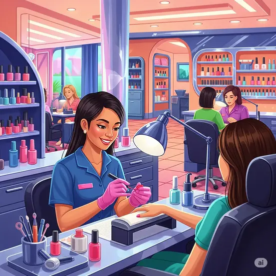 esillä oleva kuva: Opdag de bedste muligheder for neglesalon i Silkeborgs skønne verden