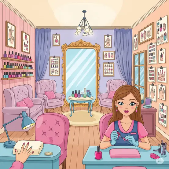 esillä oleva kuva: Opdag de mest trendy neglesaloner i Frederikshavn til perfekte negle